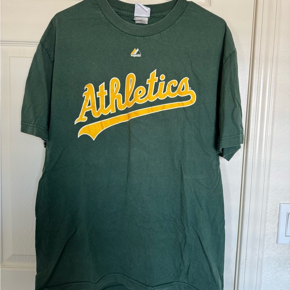 Vintage Oakland Athletics T shirt Reddick 16 - Picture 1 of 3